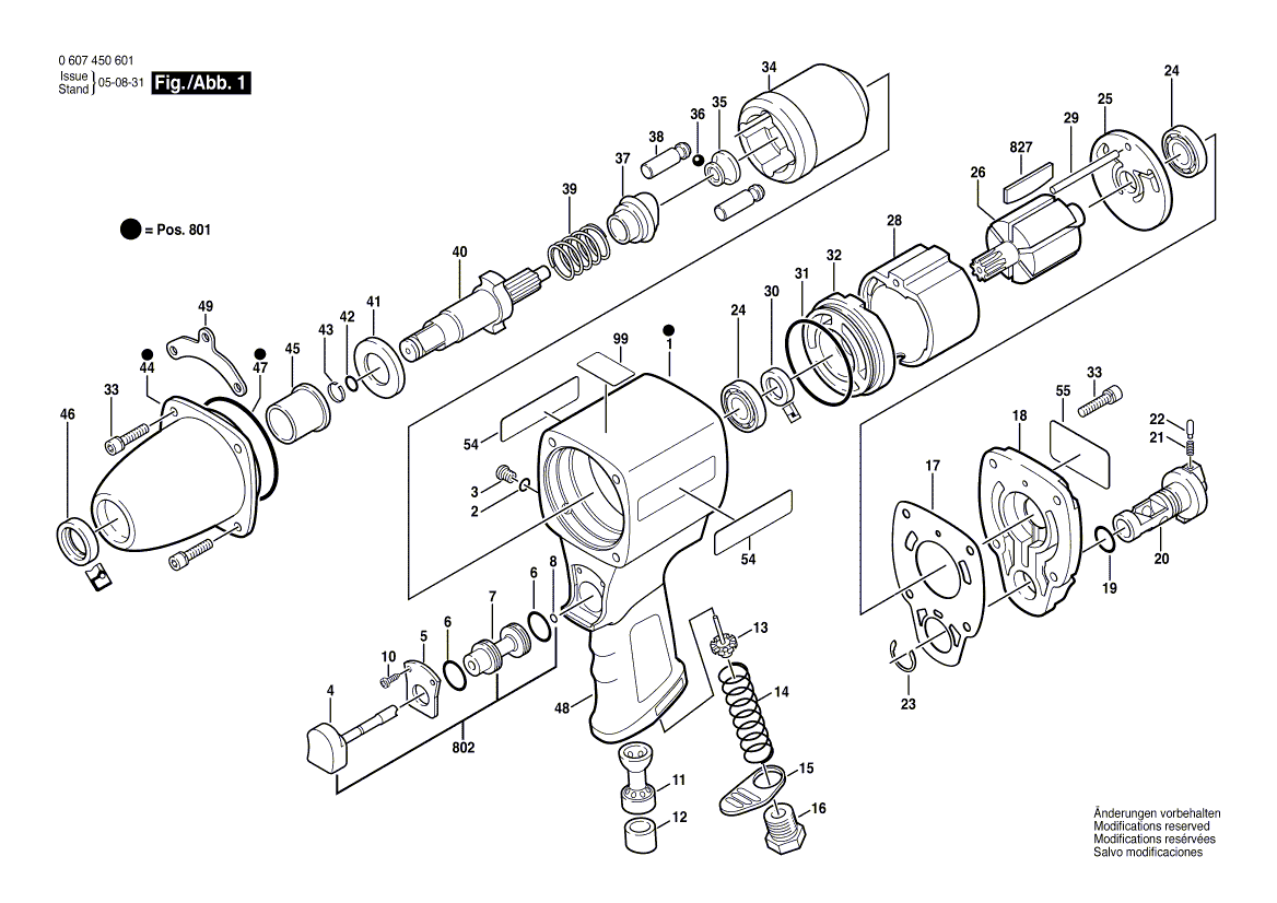 Uusi aito Bosch 3609202825 -asunto