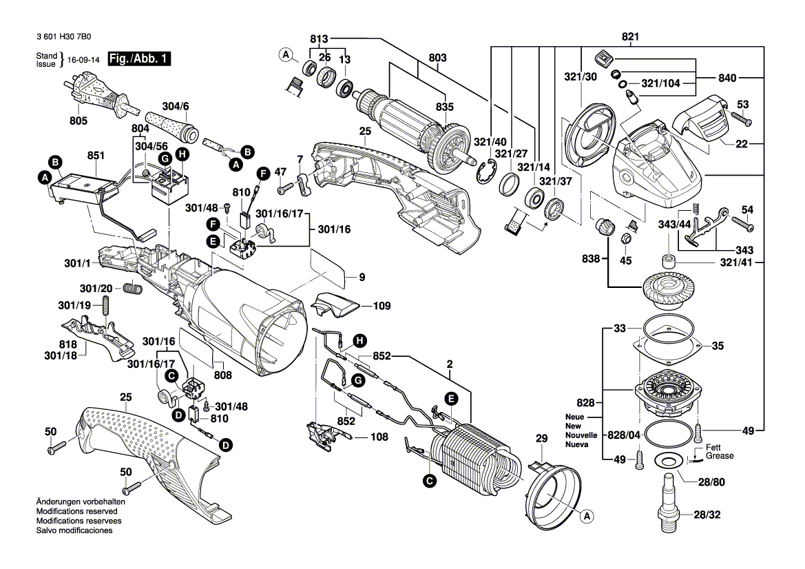 New Genuine Bosch 1604220417 Field