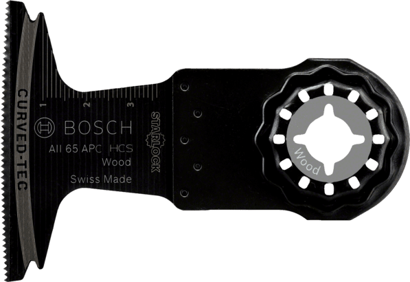 Ny ekte Bosch 2608662357 AII 65 APC Blade for multi-tools for oscillering