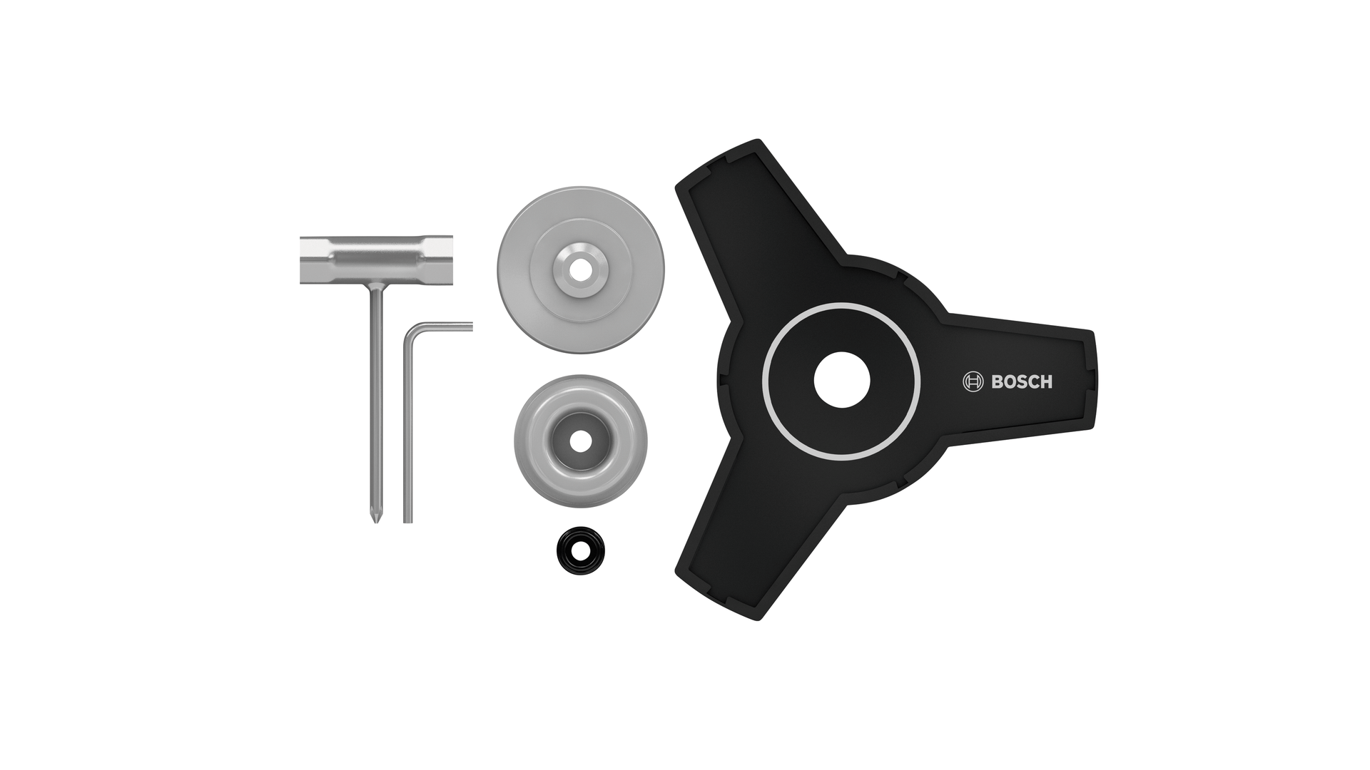 Nya äkta Bosch F016800623 Brushcutter Blade Set System Accessories