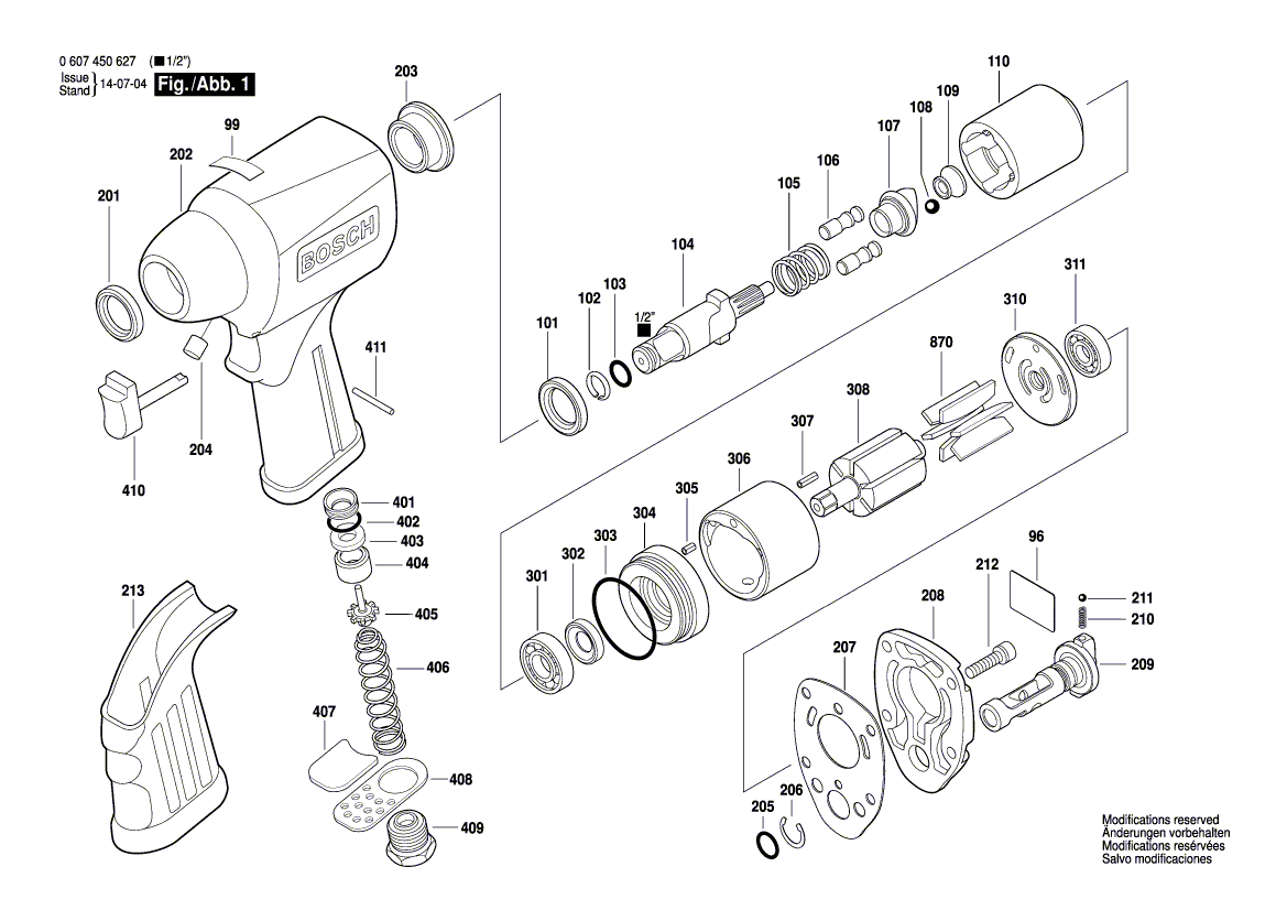 Neuer Original-O-Ring 3609202A96 von Bosch