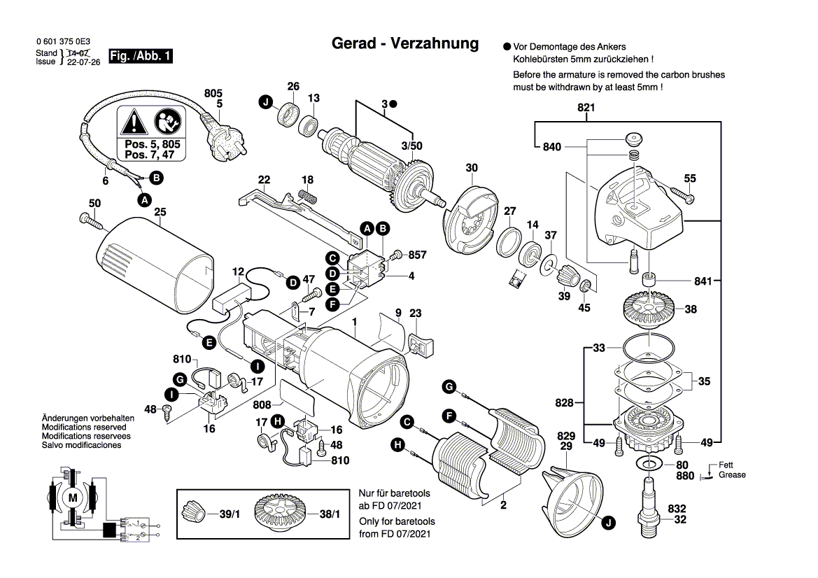 Nouveau véritable Bosch 1619p30365 Plaque signalétique