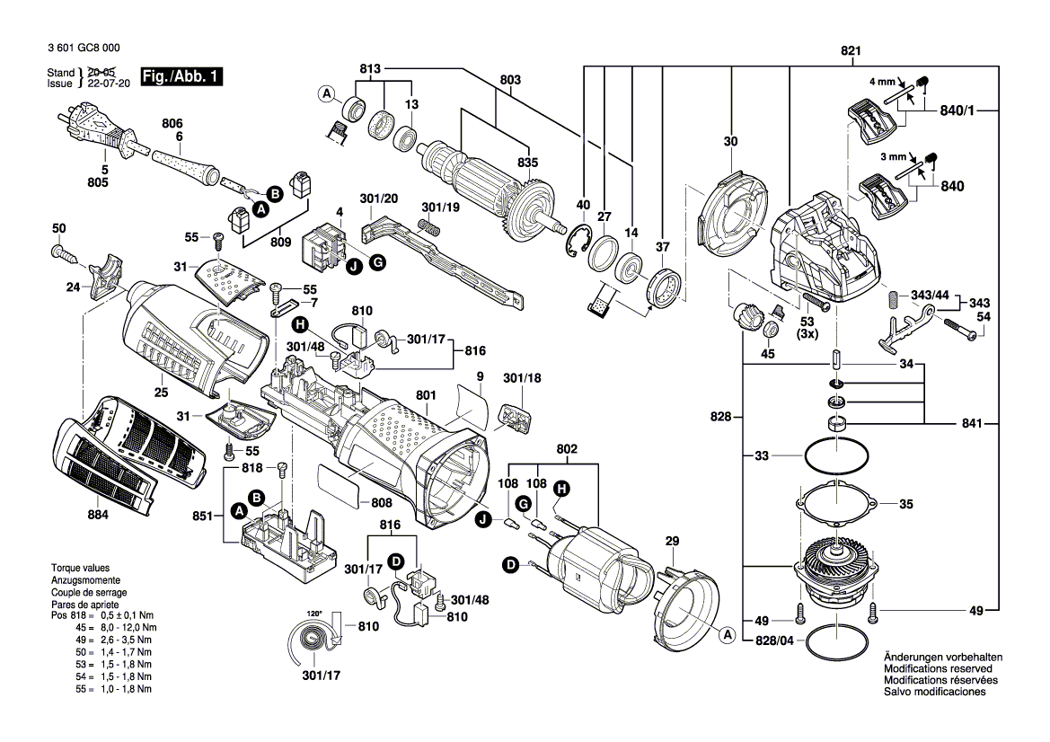 Neue echte Bosch 1601302024 Befestigungsklemme