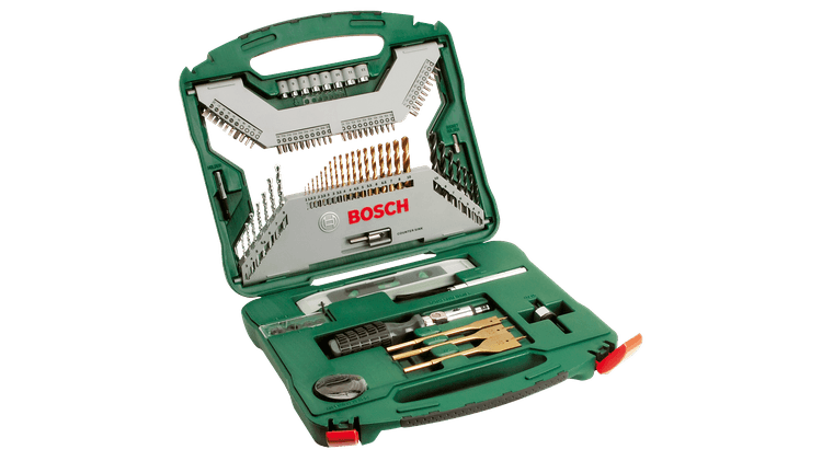 Ny ekte Bosch 2607019330 X-Line Drill- og skrutrekker Bit Set Tin-Coated