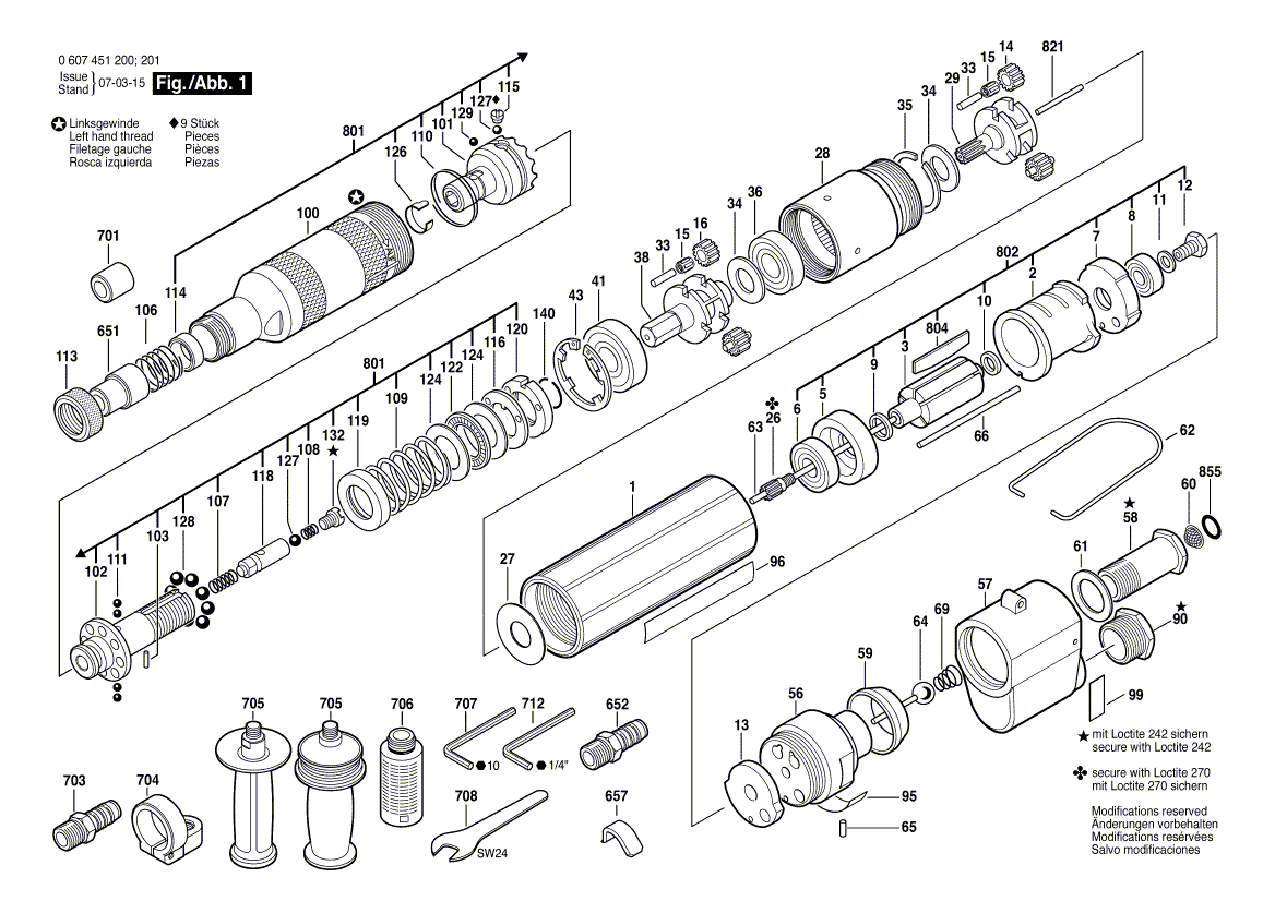 Новый оригинальный стопорный диск Bosch 3600101001