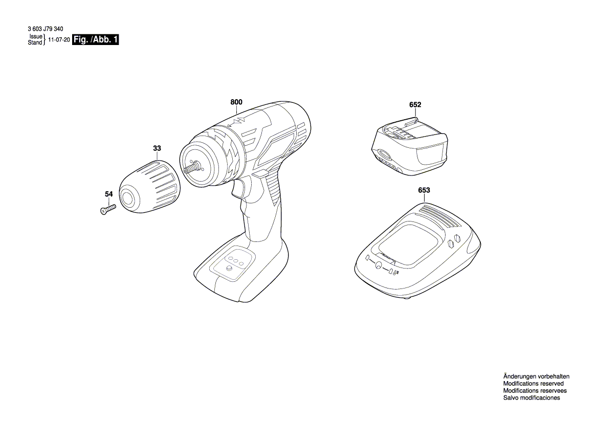 Новый подлинный Bosch 1619x06645 Чак