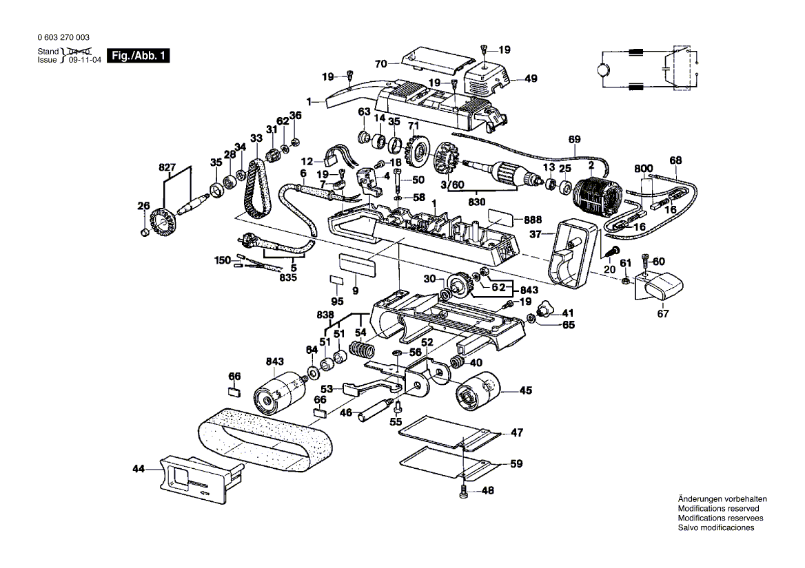 Neue Originalachse von Bosch 1603521027