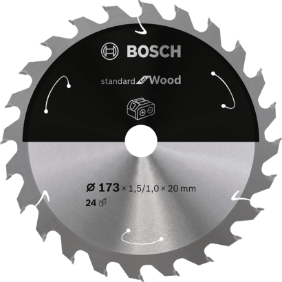 Nieuwe echte Bosch 2608837690 Standaard voor houtcirkelzaagmes voor draadloos