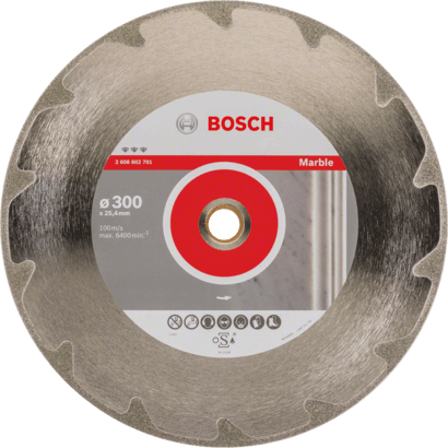 Новый оригинальный алмазный отрезной диск Bosch 2608602701 Best for Marble для стола