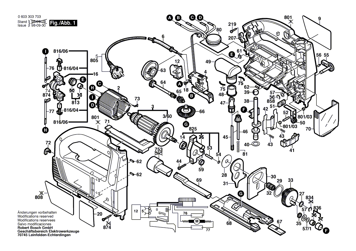 New Genuine Bosch 2603100055 Loop