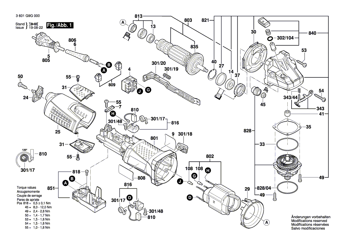 Nieuwe echte Bosch 1607000DA3 Speed ​​Governor