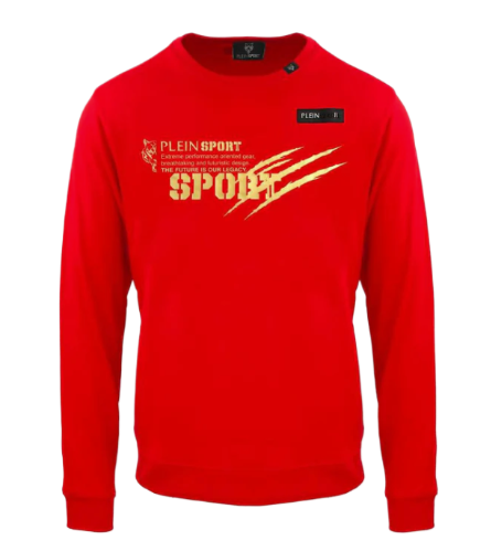 Milt sport heren sweatshirt rood