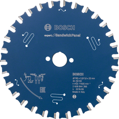 Nouveau véritable Bosch 2608644366 Expert pour le panneau de sandwich Circular Saw Blade