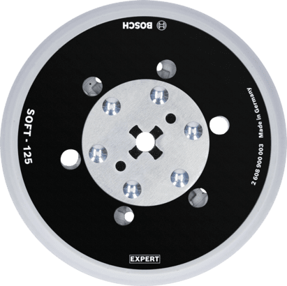 Nieuwe echte Bosch 2608900003 Expert Multihole Backing Pad Universal 125 mm