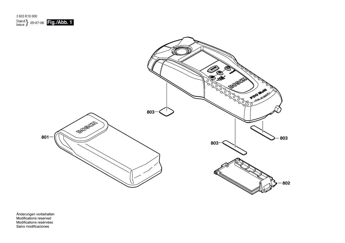 Nouveau véritable bosch 1609203p21 Felt