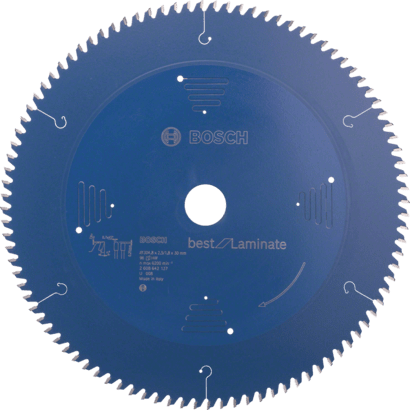 Nouveau véritable bosch 2608642137 meilleur pour la lame de scie circulaire stratifiée pour les scies à onglets