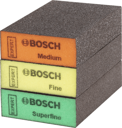 Neu Original Bosch 2608901169 EXPERT Standardblöcke zum Handschleifen