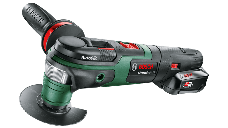 Uusi aito Bosch 0603104001 Multi 18 Cordless Multifunction -työkalu