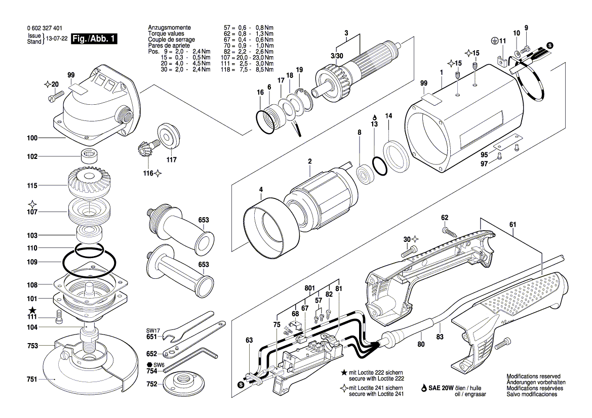 Nouveau véritable bosch 3605805019 Bride de roulement