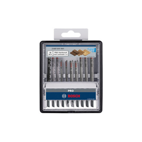 Bosch Tikksaetera kompl. Hardwood and lam. 10 tk. 2607011941