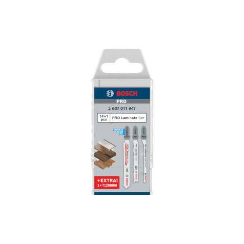 Bosch 15 Tikksaeterade komplekt ProPack, laminaat 2607011947