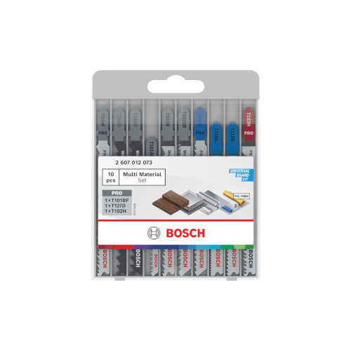 Bosch 10 tikksaetera Wood / Metal 2607012073