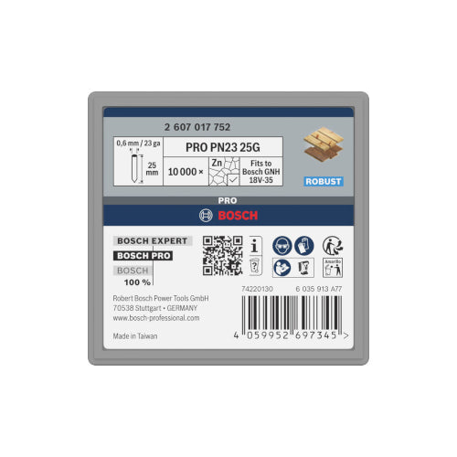 Bosch Nael, PRO PN23 G 10.6x10mm, 10000 tk. 2607017752
