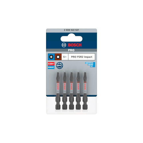 Bosch PRO P2R2 kruviotsak Impact 55mm, 5 vnt. 2608522527