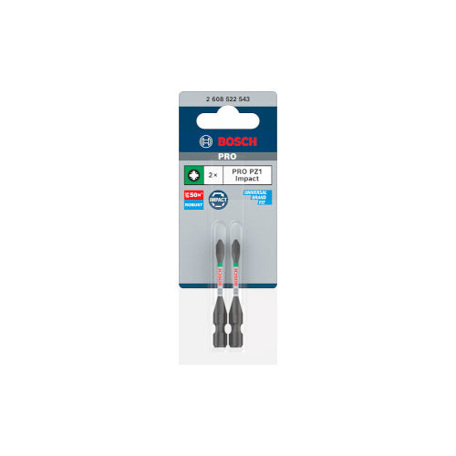 Bosch Kruvik. otsak PZ1 /L=55 2 tk./ Impact 2608522543