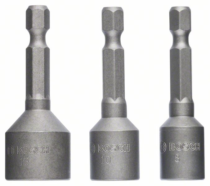 Bosch Sisekuuskantotsak komp. 50x8, 10, 13mm, 3tk 2608551078