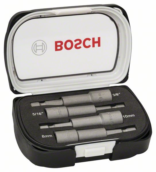 Bosch 3 osaline otsakute kom. 3/8'',5/16'',10mm,8mm 2608551087