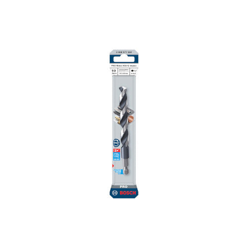 Bosch Metallipuuri HSS-G Hex 1/4'', 10x133mm, 1 tk. 2608577584