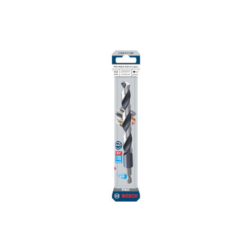 Bosch Metallipuuri HSS-G Hex 1/4'', 12x151mm, 1 tk. 2608577586