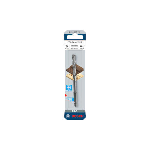 Bosch PRO Puidupuur 1/4 Ø 5 mm, 98,5 mm 2608577702