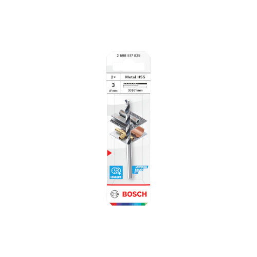 Bosch BOSCH metallipuur 3 x 33 x 61 mm , 2 tk. 2608577835