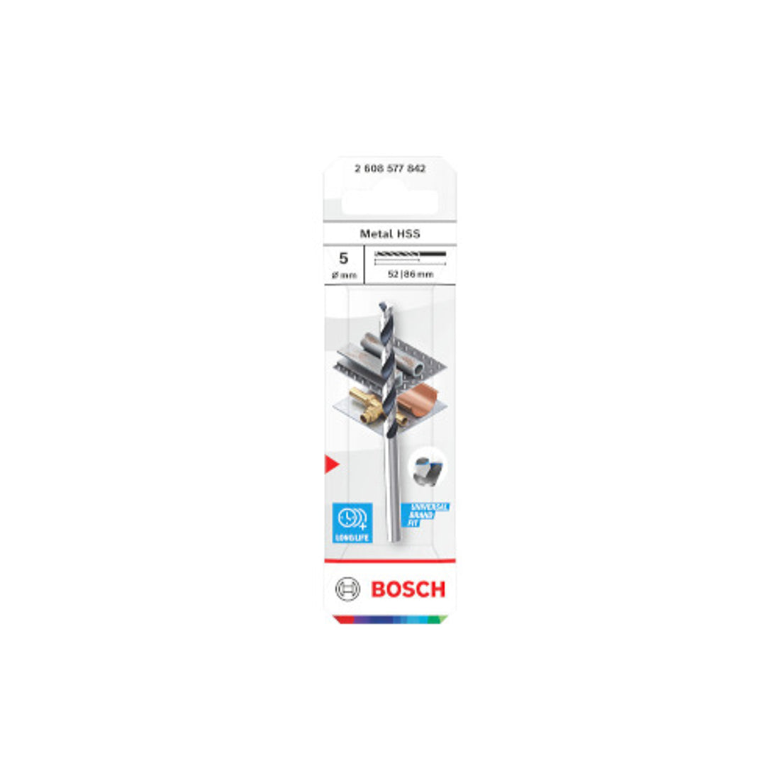 Bosch BOSCH metallipuur 5 x 52 x 86 mm , 1 tk. 2608577842