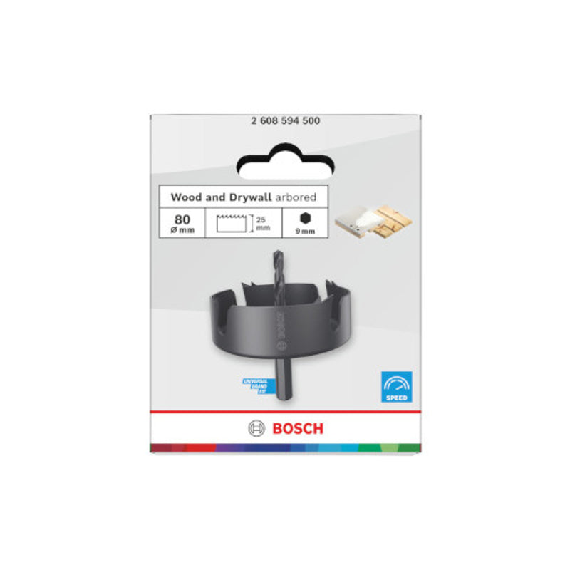 Bosch Bosch augusaag 80mm, varrega 2608594500