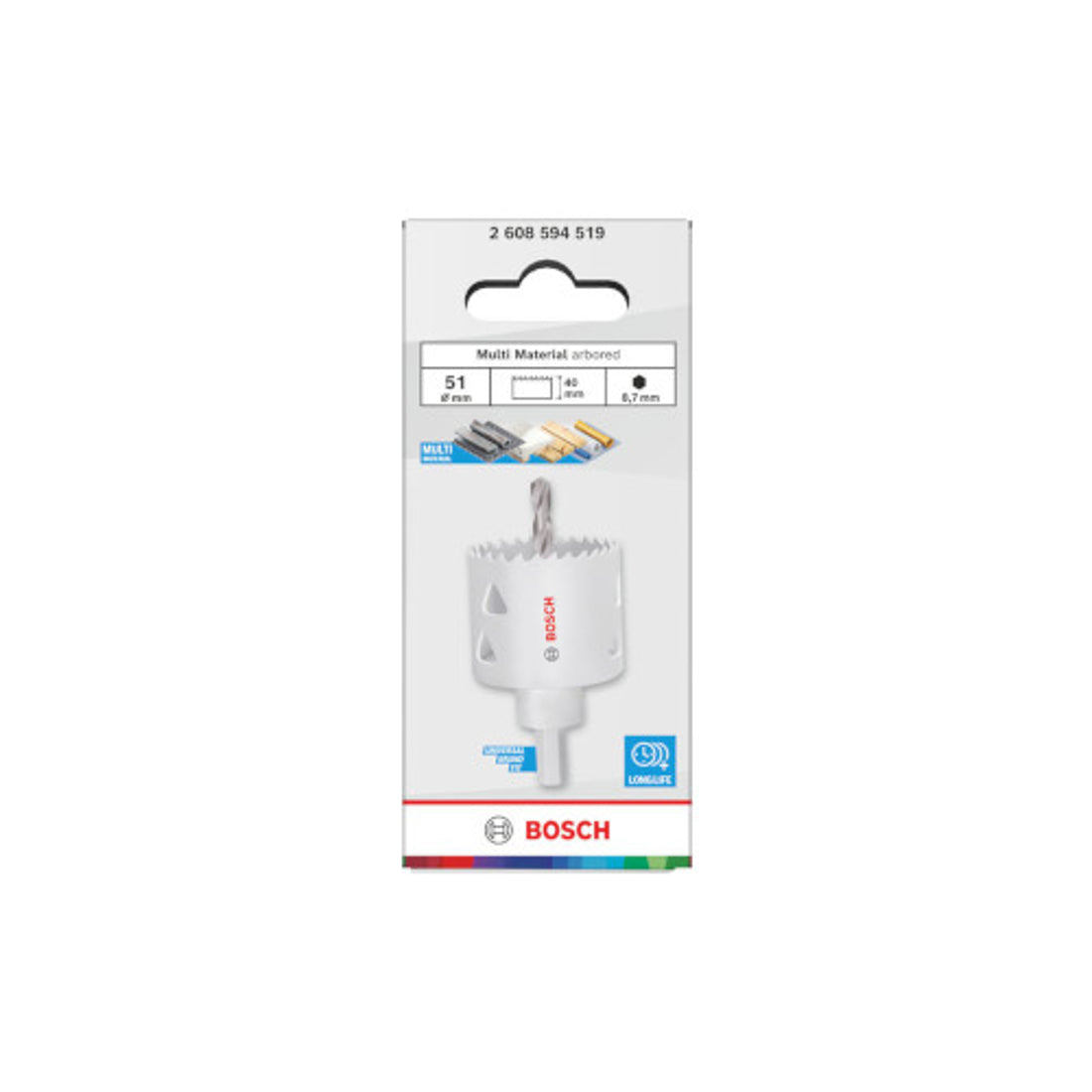 Bosch BiM augusaag koos Spindliga 51x40mm 2608594519