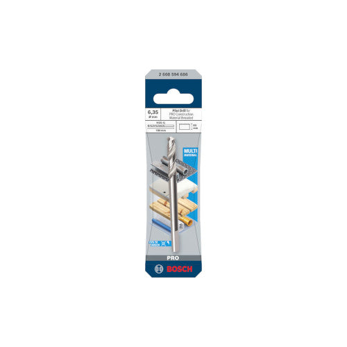 Bosch Ts.puuriga HSS 6.35x100mm 2608594686