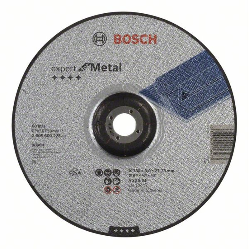 Bosch Pjov.diskas metalui 230x22.23x3mm 2608600226