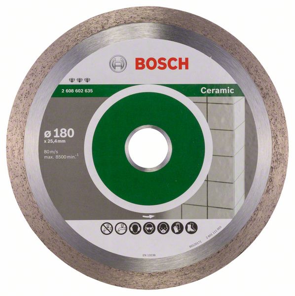 Bosch Teemantlõikeketas *** Ceramic, 180x25x2x10 2608602635