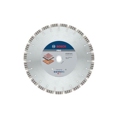 Bosch PRO Teemantlõikeketas kivid,350x25,40x3,2mm 2608602648