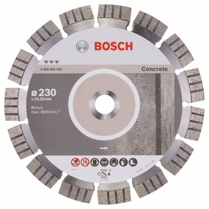 Bosch PRO Teemantlõikeketas Betoonile,Ø230mm 2608602655