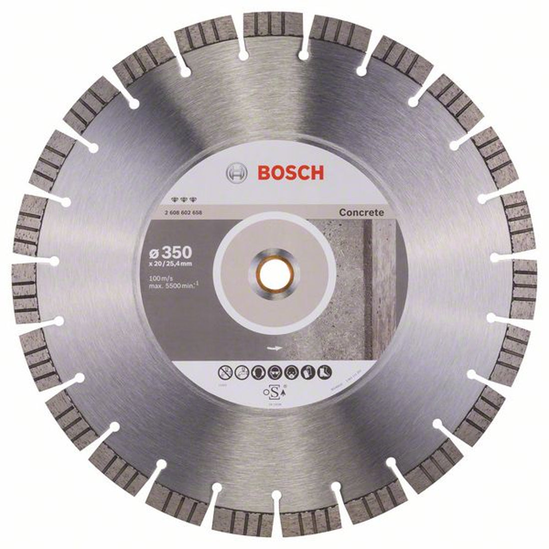 Bosch PRO Teemantlõikeketas Betoonile,350x25,40x3,2mm 2608602658