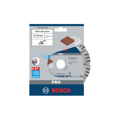 Bosch PRO Teemantlõikeketas Abras. 150x22,23x2,4mm 2608602681