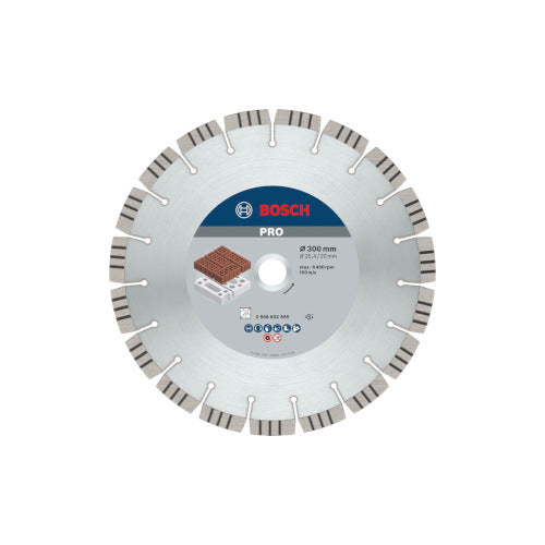 Bosch PRO Teemantlõikeketas Abras. 300x20x2,8mm 2608602685