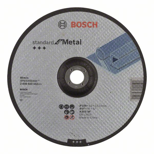 Bosch Lõikeketas metallile 230x22.23x3mm 2608603162