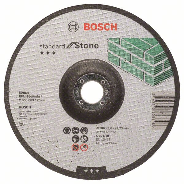 Bosch Lõikeketas, kivi PRO 180x22x3mm 2608603175