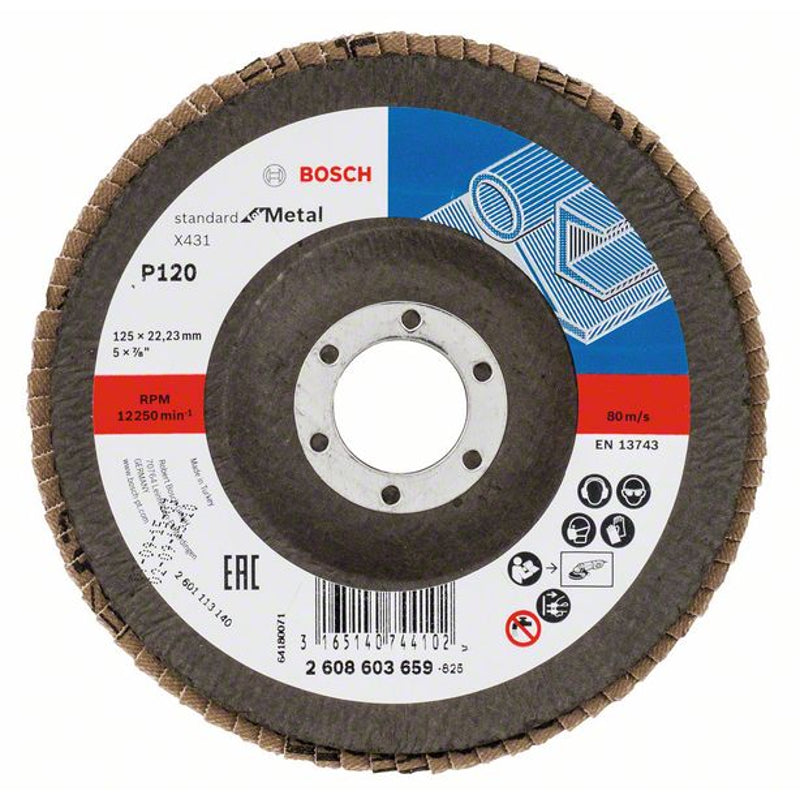 Bosch Lihvketas metallile Standard 125x22mm,120 2608603659
