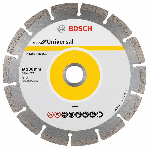 Bosch Teemantlõikeketas Universal 180x22.23x2.2x7 2608615030